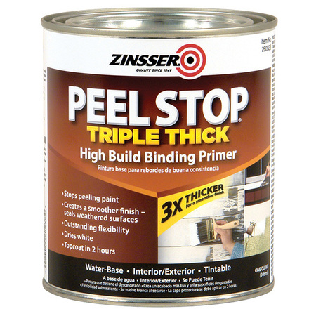 ZINSSER 1 Qt White Peel Stop Triple Thick Binding Primer 260925
